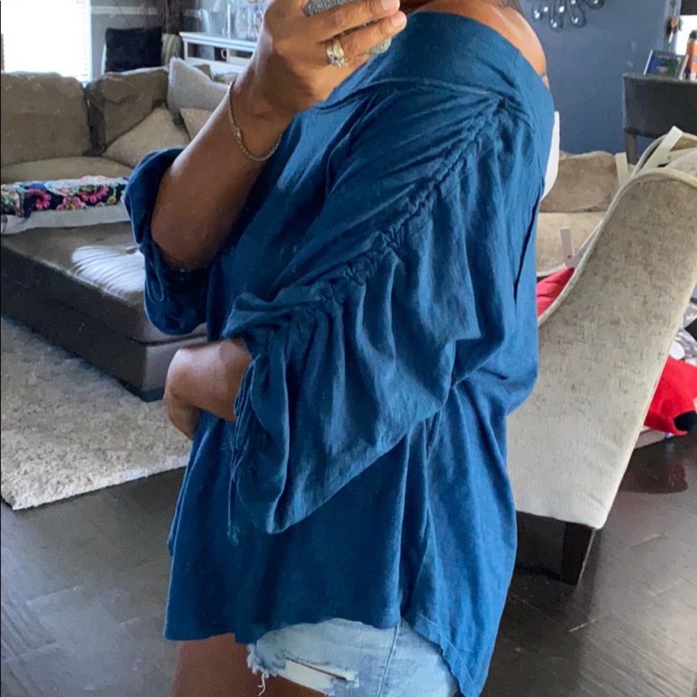 Free people off the shoulder top - Picture 4 of 5